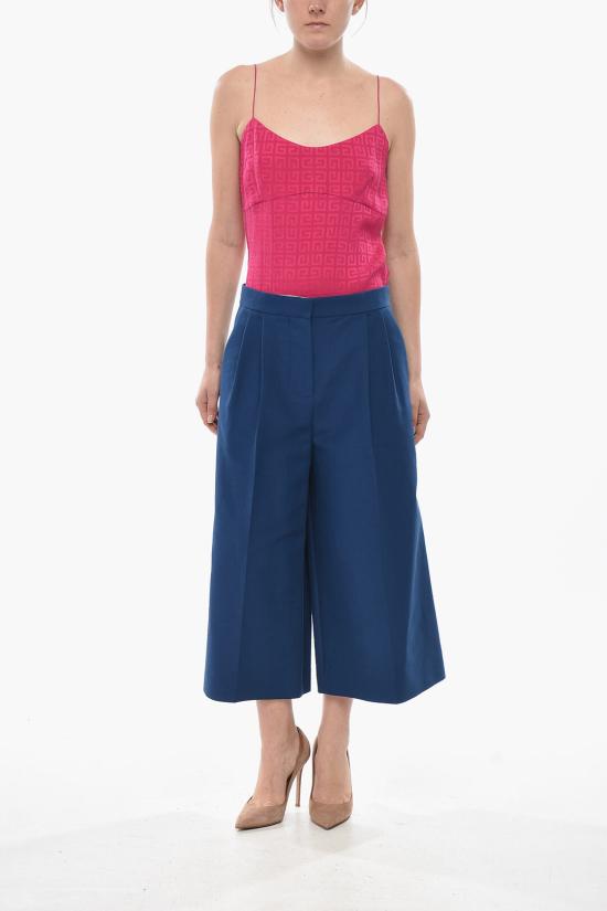  마르니 스트레이트 팬츠 PAMA0288OU TCX28 00B60 Blue - MARNI
