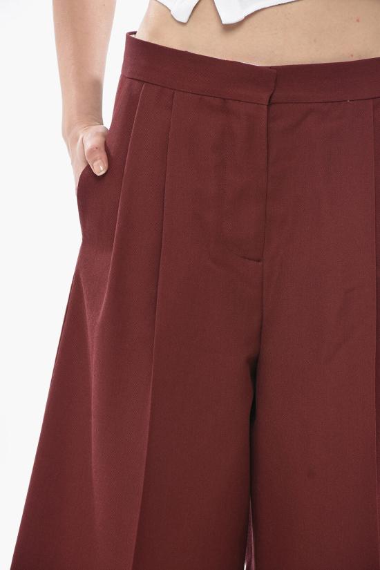  마르니 스트레이트 팬츠 PAMA0288OU TW842 00R82 Burgundy - MARNI