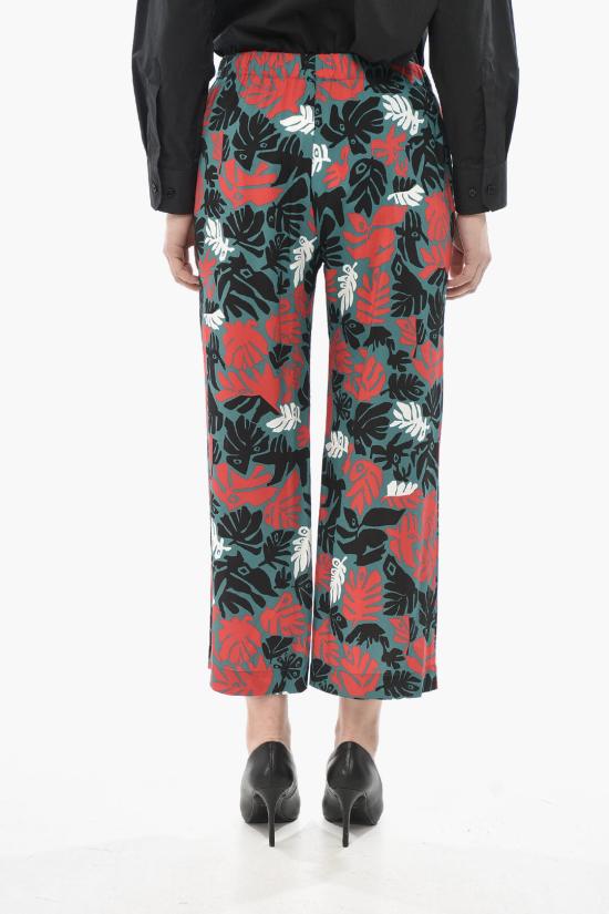  마르니 스트레이트 팬츠 PAMA0304OU TV745 ELV70 Multicolor - MARNI