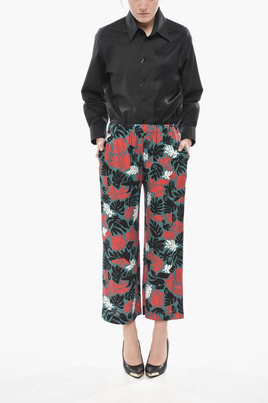  마르니 스트레이트 팬츠 PAMA0304OU TV745 ELV70 Multicolor - MARNI