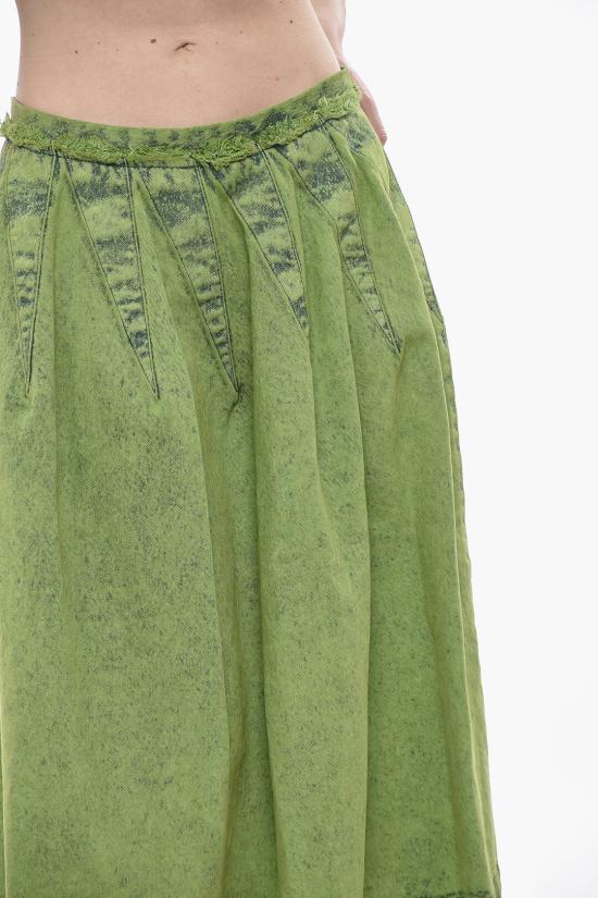  마르니 데님 스커트 GOJD0594A0 USCV96 MBV40 Green - MARNI