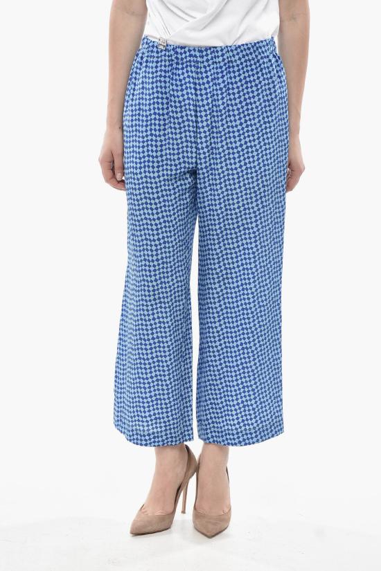  마르니 스트레이트 팬츠 PAMA0304OU UTSF76 SRB57 Blue