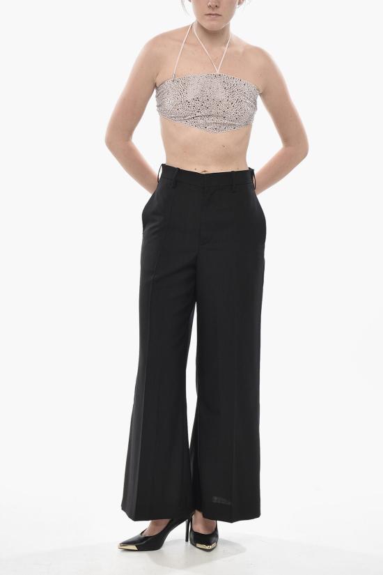  마르니 스트레이트 팬츠 PAMA0449U0 TW839 00N99 Black - MARNI