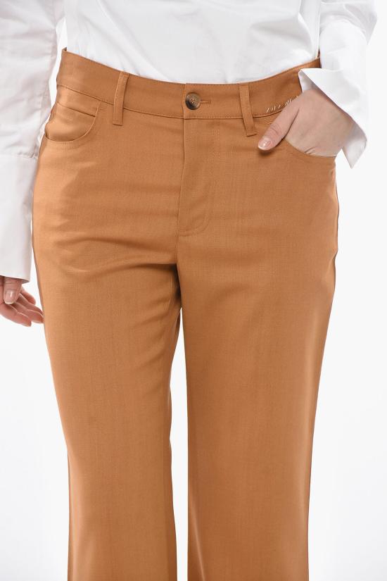  마르니 스트레이트 팬츠 PAMA0491S0 UTWA20 00R09 Brown - MARNI