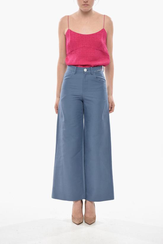  마르니 스트레이트 팬츠 PAMA0492S0 TCX28 00B37 Light blue - MARNI