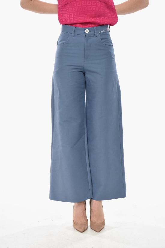  마르니 스트레이트 팬츠 PAMA0492S0 TCX28 00B37 Light blue