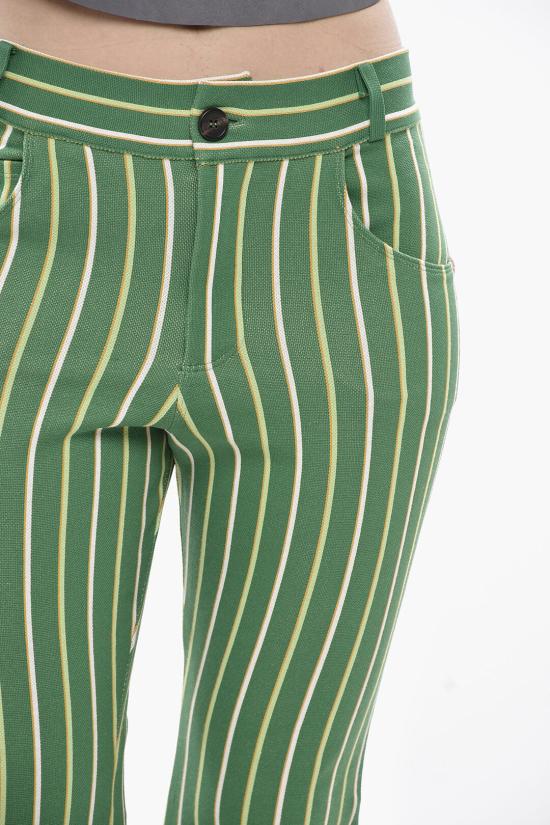  마르니 스트레이트 팬츠 PAMD0065Q1 UFV118 JQV62 Green - MARNI