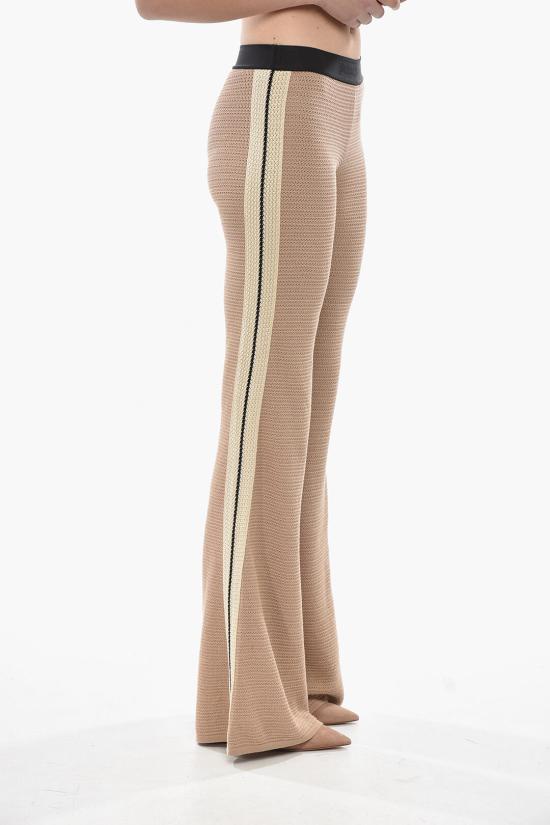  팜앤젤스 스트레이트 팬츠 PWHG021S24KNI0016410 Beige - PALM ANGELS