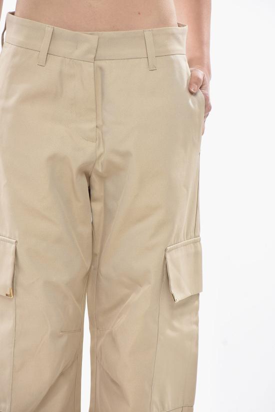  팜앤젤스 스트레이트 팬츠 PWCA140S24FAB0016161 Beige - PALM ANGELS