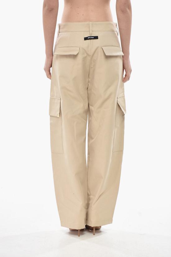  팜앤젤스 스트레이트 팬츠 PWCA140S24FAB0016161 Beige - PALM ANGELS