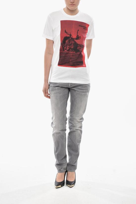  디스퀘어드2 반팔 티셔츠 S72GD0105S22427100 White - DSQUARED2