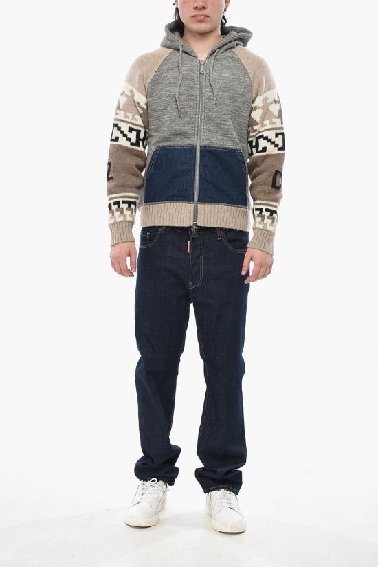  디스퀘어드2 후드 티셔츠 S74HG0127S25147854M Gray - DSQUARED2