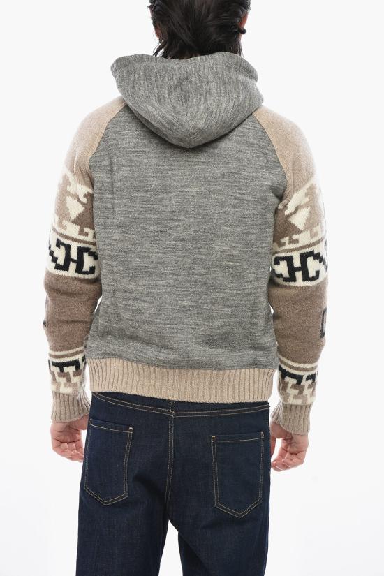  디스퀘어드2 후드 티셔츠 S74HG0127S25147854M Gray - DSQUARED2