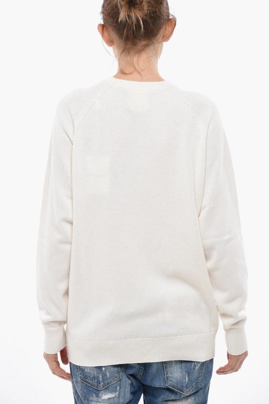  지방시 스웨터 BW908N4ZEQ 105 White - GIVENCHY