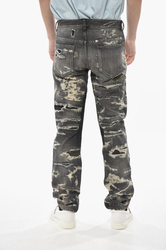  지방시 데님 팬츠 BM50VH5Y1B 001 Gray - GIVENCHY