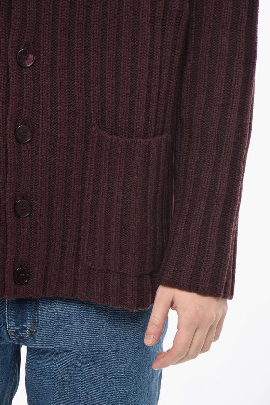  지방시 가디건 BM90SK4YK9 604 Burgundy - GIVENCHY