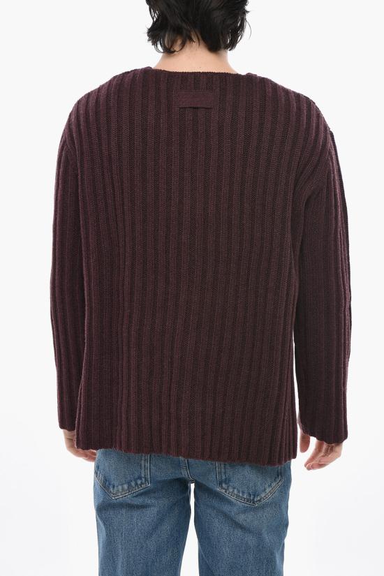  지방시 가디건 BM90SK4YK9 604 Burgundy - GIVENCHY