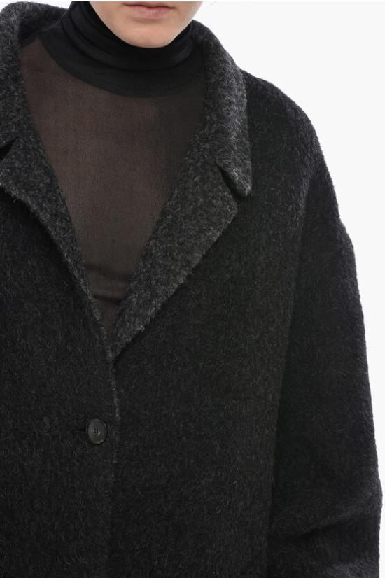  지방시 코트 BWC0BG1507 002 Anthracite - GIVENCHY