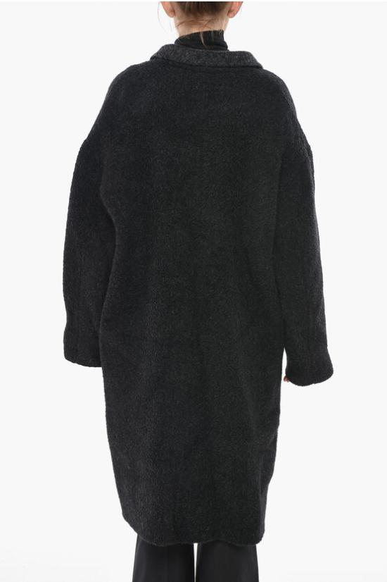  지방시 코트 BWC0BG1507 002 Anthracite - GIVENCHY