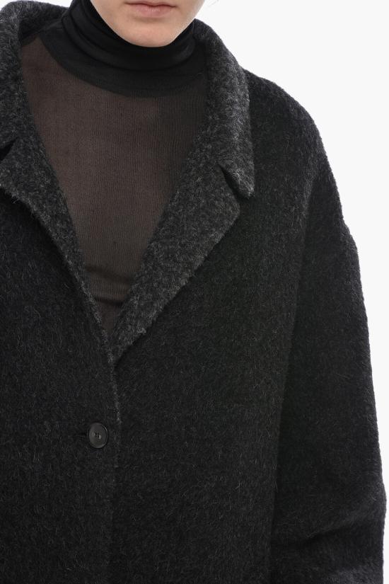  지방시 코트 BWC0BG1507 002 Anthracite - GIVENCHY