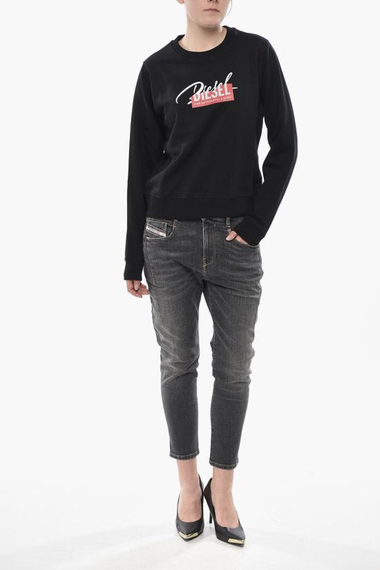  디젤 긴팔 티셔츠 A15486 RIAJH 900 Black - DIESEL