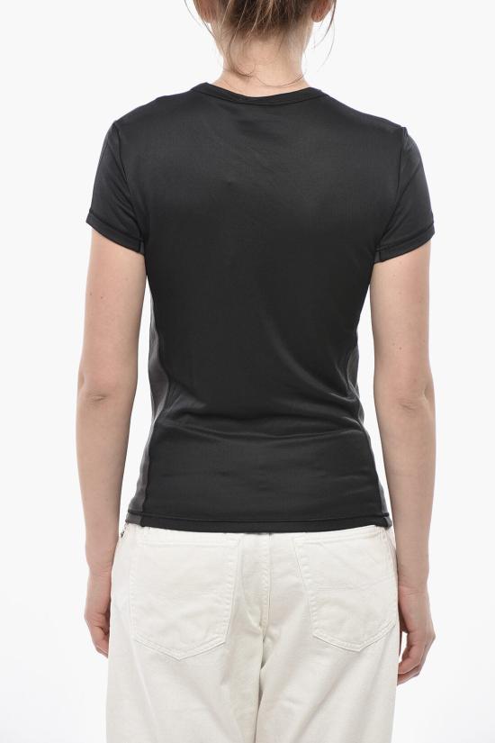  디젤 T 어드저스트 빅오발 반팔 티셔츠 A17403 RBVFN 900 Black - DIESEL