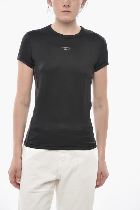  디젤 T 어드저스트 빅오발 반팔 티셔츠 A17403 RBVFN 900 Black