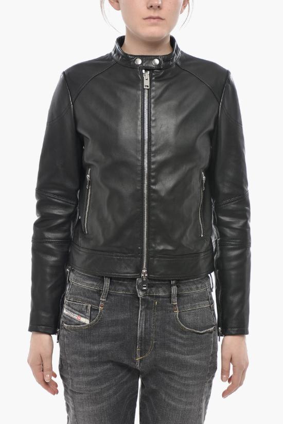  디젤 가죽 자켓 A13102 RIMAE 900 Black