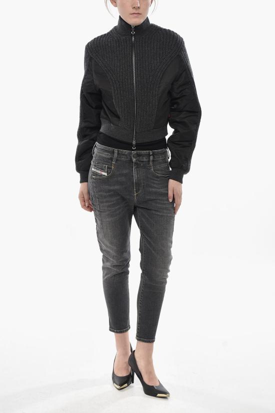  디젤 봄버 자켓 A14898 0PHAT 9XX Nero Antracite - DIESEL