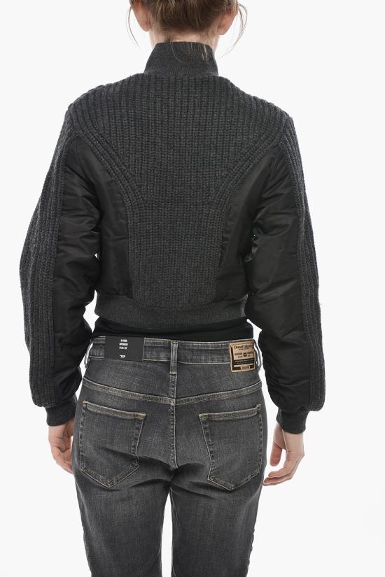  디젤 봄버 자켓 A14898 0PHAT 9XX Nero Antracite - DIESEL