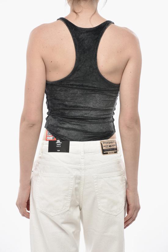  디젤 민소매 티셔츠 A12137 0KKAL 9XX Gray - DIESEL