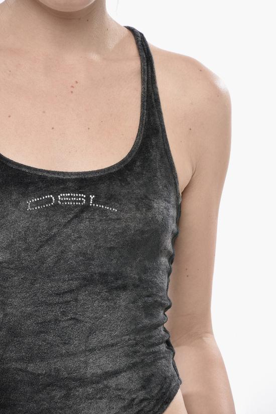  디젤 민소매 티셔츠 A12137 0KKAL 9XX Gray - DIESEL