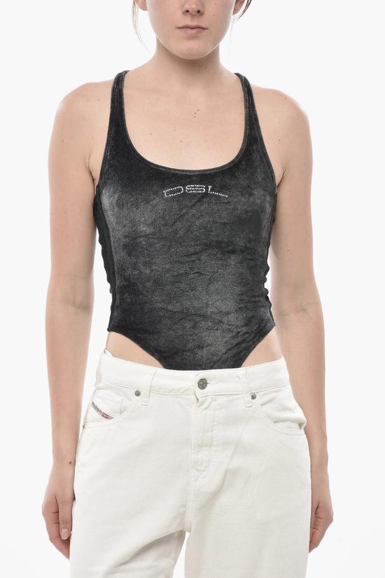  디젤 민소매 티셔츠 A12137 0KKAL 9XX Gray