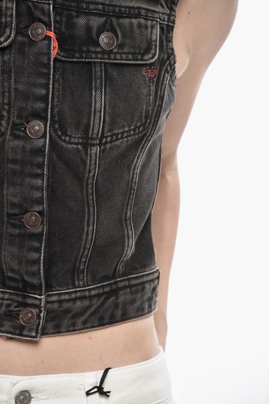  디젤 데님 자켓 A03870 09B88 02 Black - DIESEL