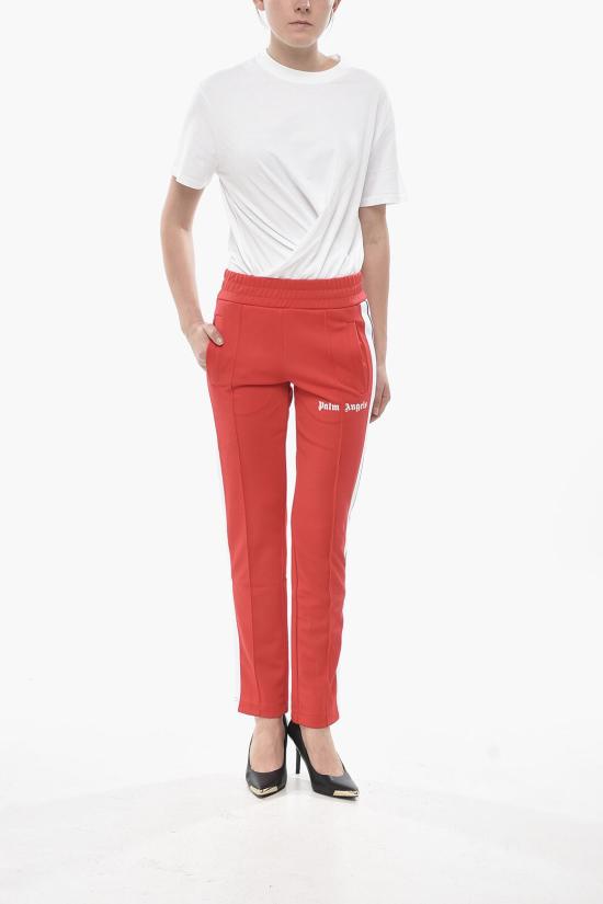  팜앤젤스 스트레이트 팬츠 PWCJ001C99FAB0012501 Red - PALM ANGELS