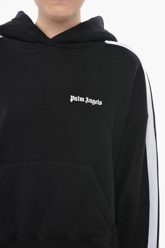  팜앤젤스 후드 티셔츠 PWBB023C99FLE0011001 Black - PALM ANGELS