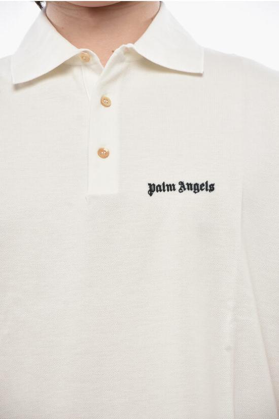  팜앤젤스 폴로 티셔츠 PMGB012S24FAB0020310 White - PALM ANGELS