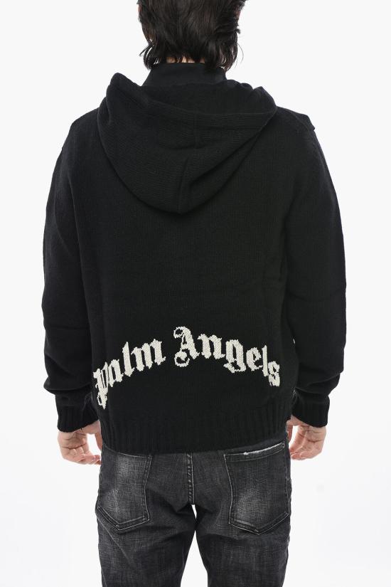  팜앤젤스 스웨터 PMHU009C99KNI0011001 Black - PALM ANGELS