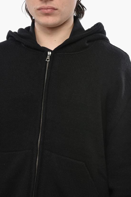  팜앤젤스 스웨터 PMHU009C99KNI0011001 Black - PALM ANGELS