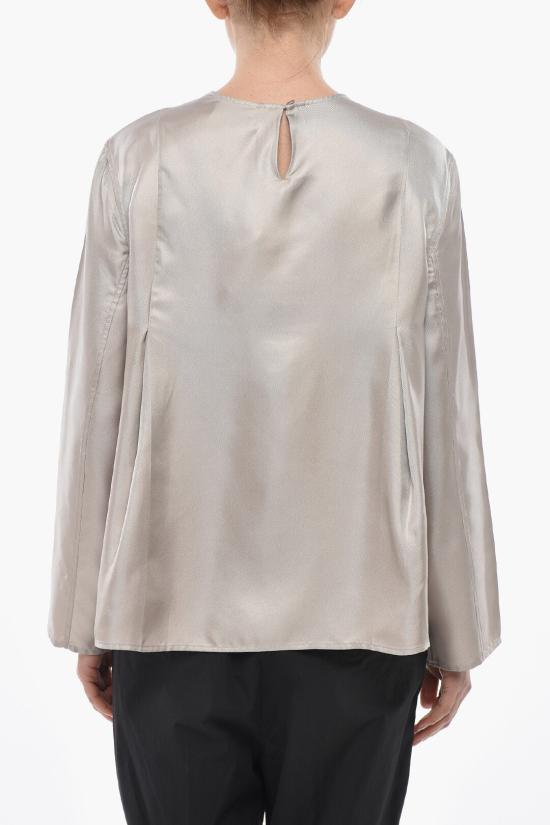  루루 스튜디오 블라우스 ADALYN GREY Gray - LOULOU STUDIO