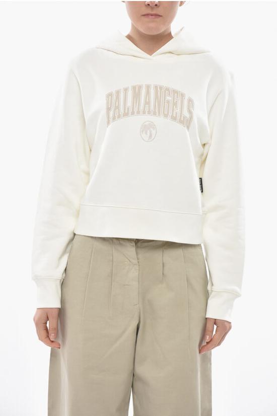  팜앤젤스 후드 티셔츠 PWBB069S25FLE002030B White
