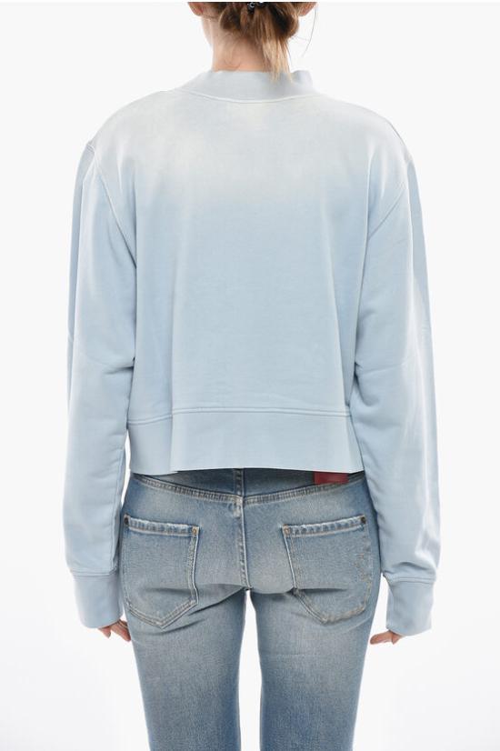  팜앤젤스 긴팔 티셔츠 PWBA016S25FLE0014103 Light blue - PALM ANGELS