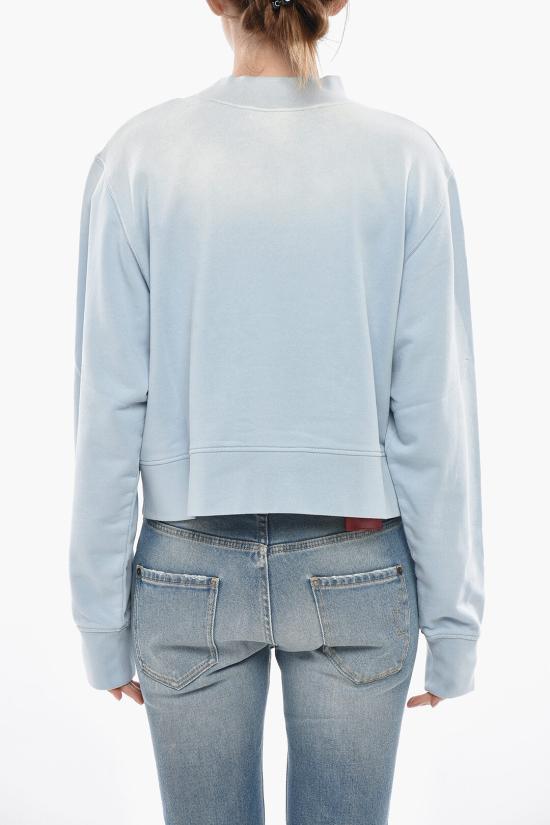  팜앤젤스 긴팔 티셔츠 PWBA016S25FLE0014103 Light blue - PALM ANGELS