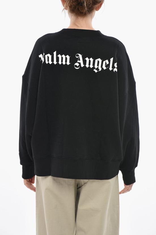  팜앤젤스 긴팔 티셔츠 PWBA017C99FLE0021001 Black - PALM ANGELS