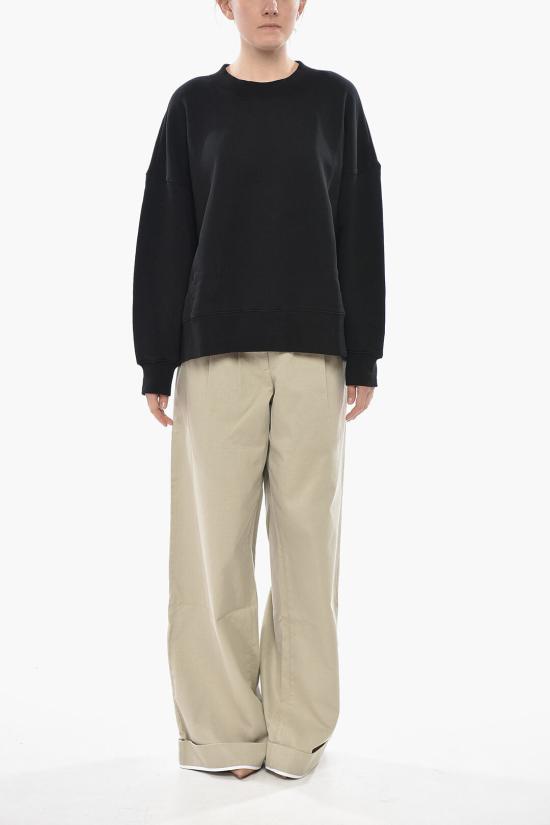  팜앤젤스 긴팔 티셔츠 PWBA017C99FLE0021001 Black - PALM ANGELS