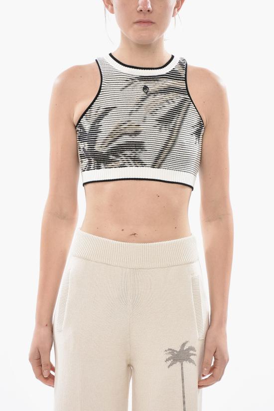  팜앤젤스 트레이닝/조거 팬츠 PWHT028S25KNI0010310 Black White