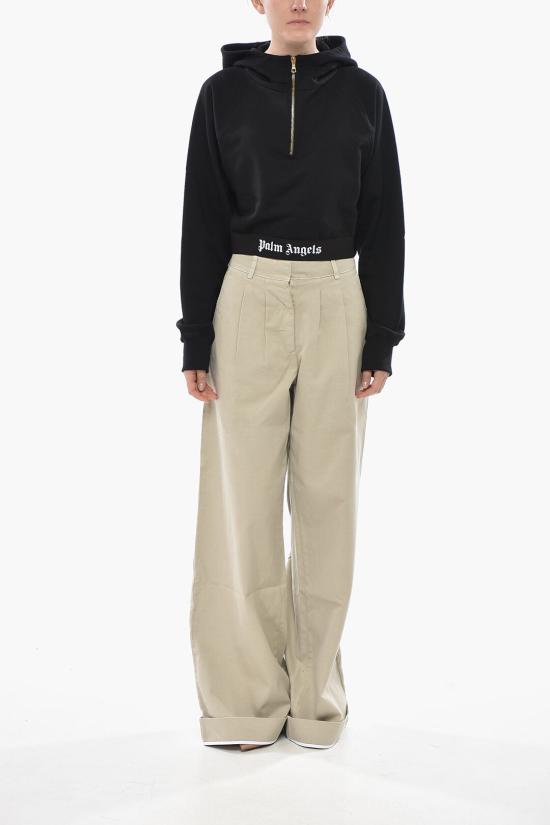  팜앤젤스 후드 티셔츠 PWBB062C99FLE0011010 Black - PALM ANGELS