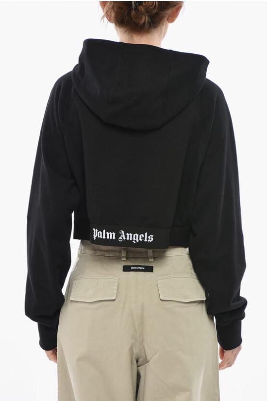  팜앤젤스 후드 티셔츠 PWBB062C99FLE0011010 Black - PALM ANGELS