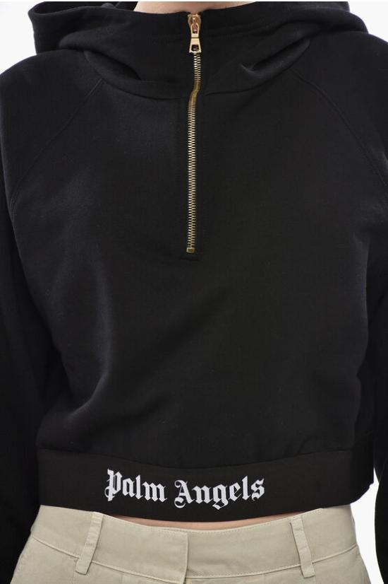  팜앤젤스 후드 티셔츠 PWBB062C99FLE0011010 Black - PALM ANGELS