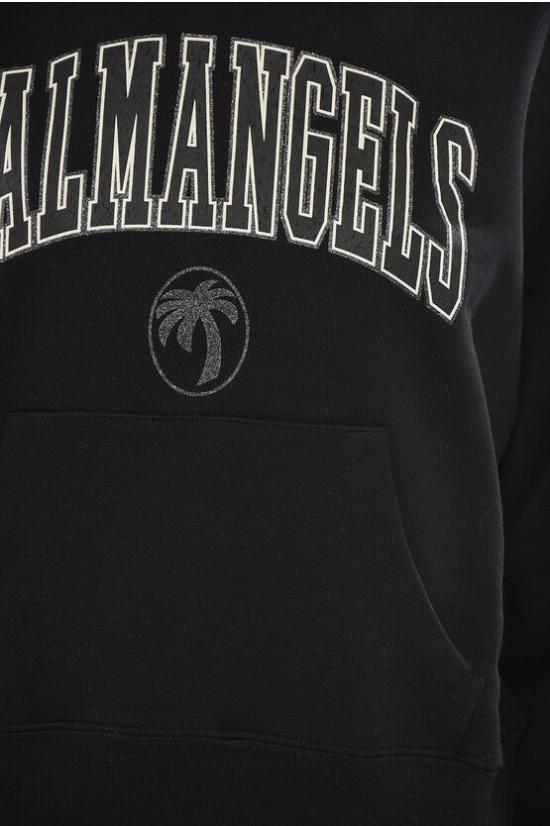  팜앤젤스 후드 티셔츠 PWBB023S25FLE001100B Black - PALM ANGELS